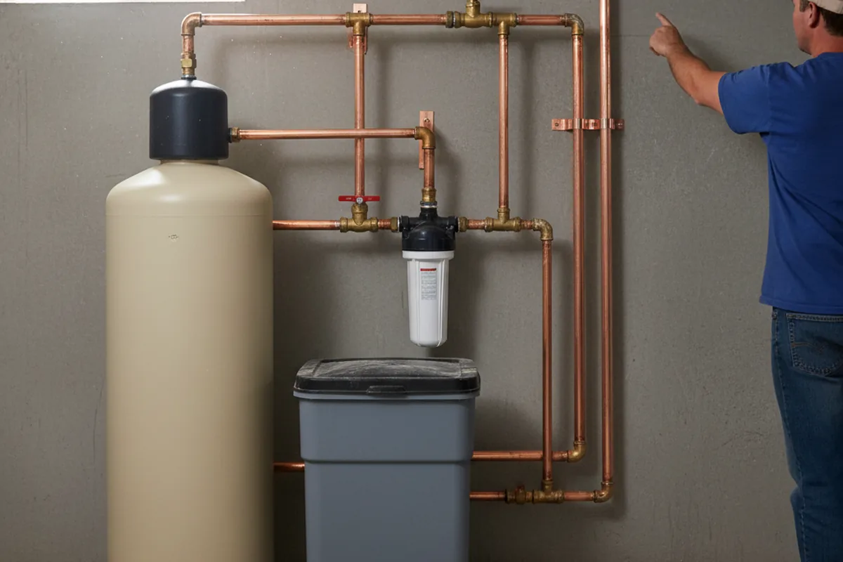 Whole-house water treatment system installed in Chisago City